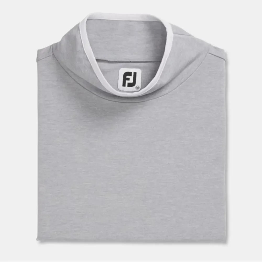 FJ FootJoy Pullover Brushed Back Pique Cowl Sweater - Picture 3 of 10